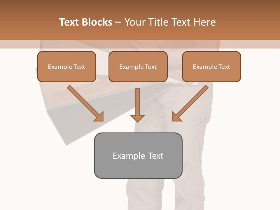 Wood Floor Home PowerPoint Template