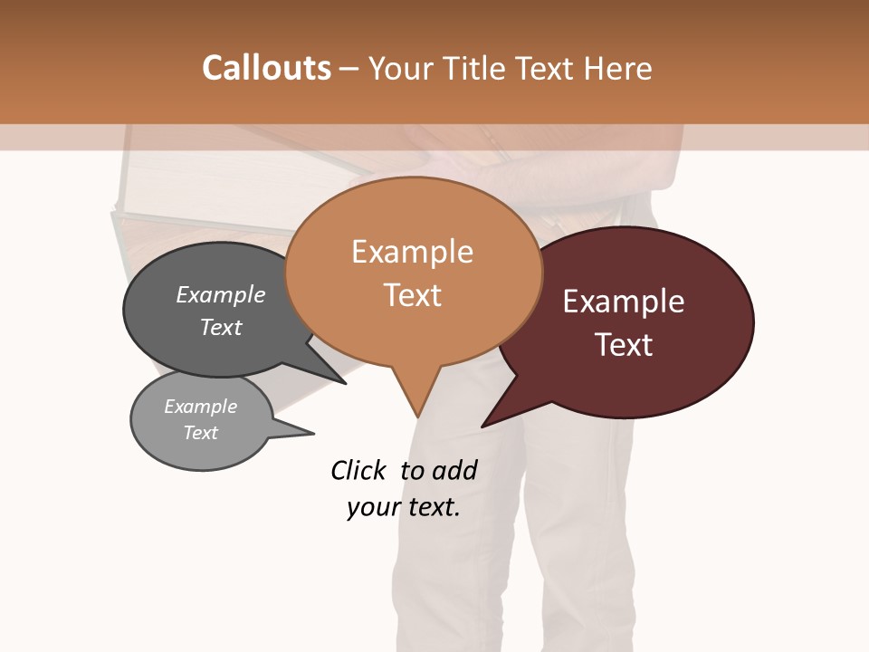 Wood Floor Home PowerPoint Template