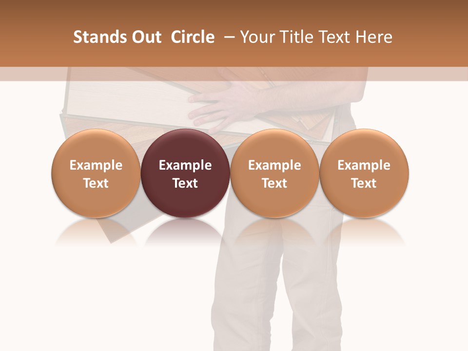 Wood Floor Home PowerPoint Template