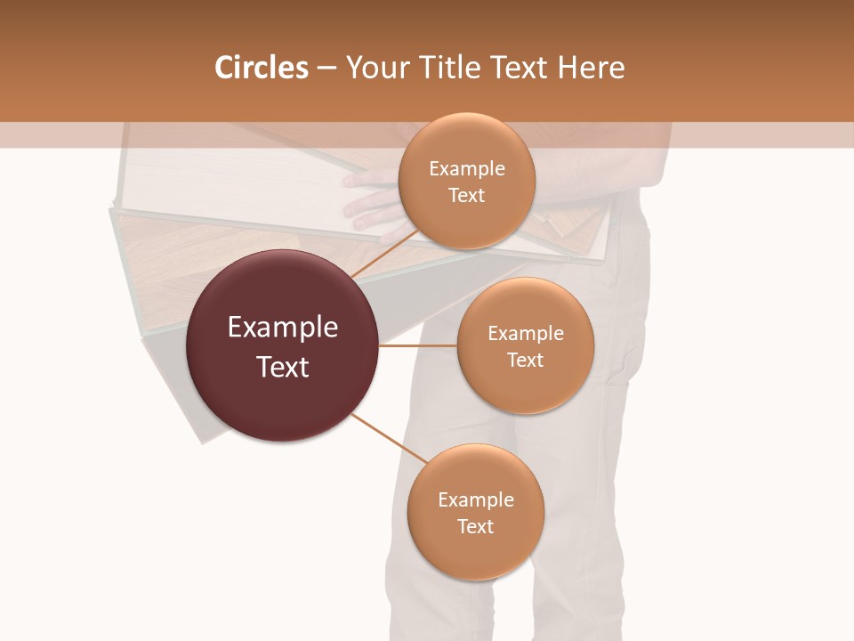 Wood Floor Home PowerPoint Template