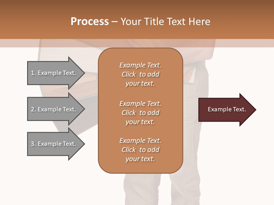 Wood Floor Home PowerPoint Template