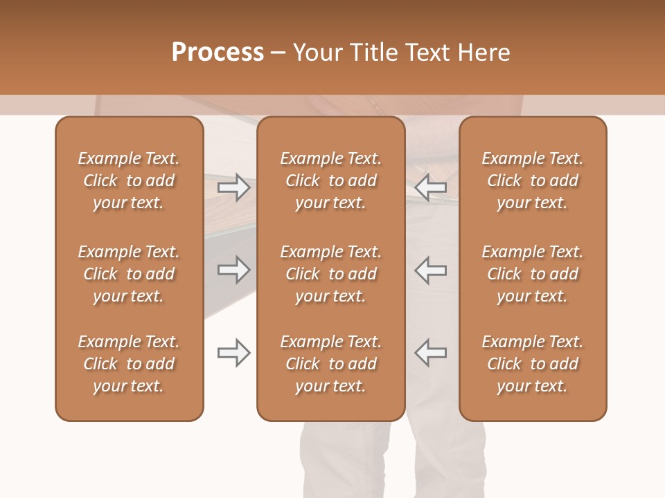 Wood Floor Home PowerPoint Template