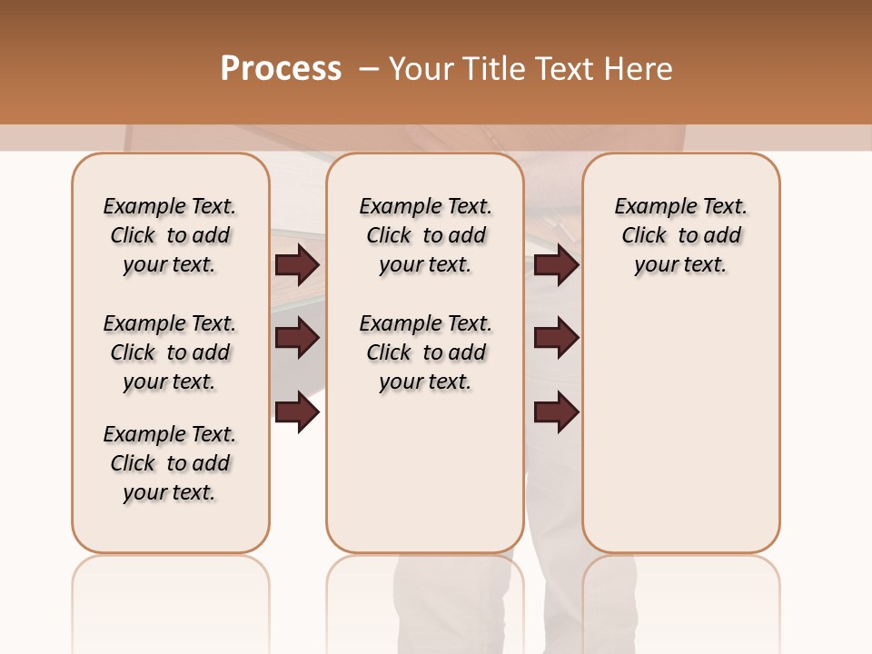 Wood Floor Home PowerPoint Template
