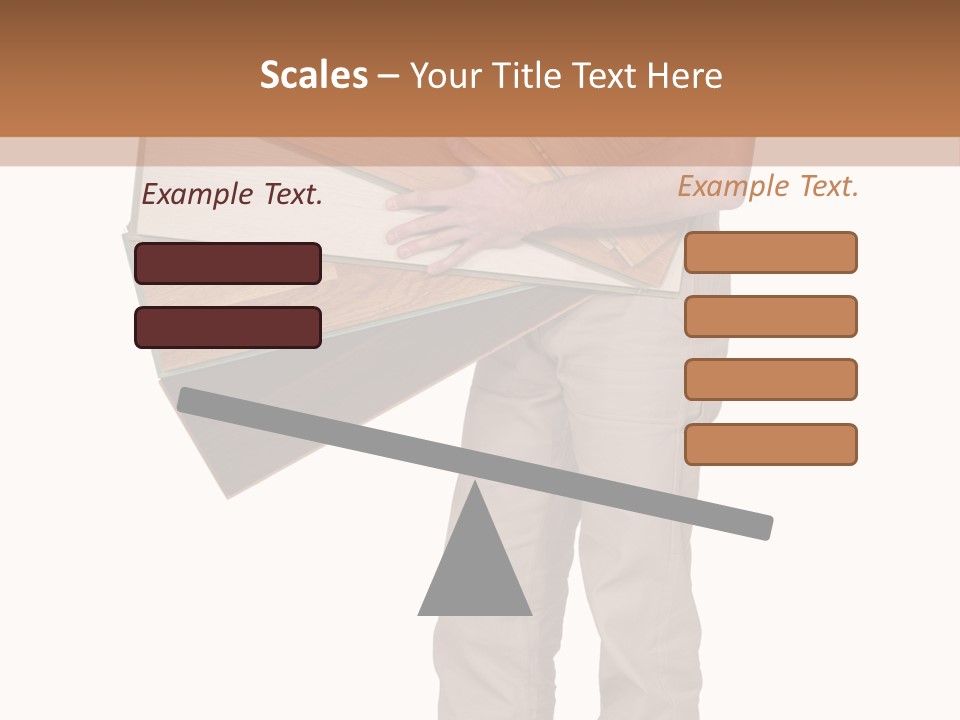 Wood Floor Home PowerPoint Template