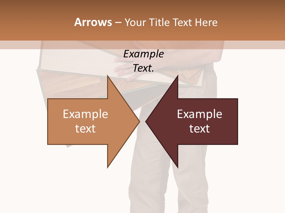 Wood Floor Home PowerPoint Template