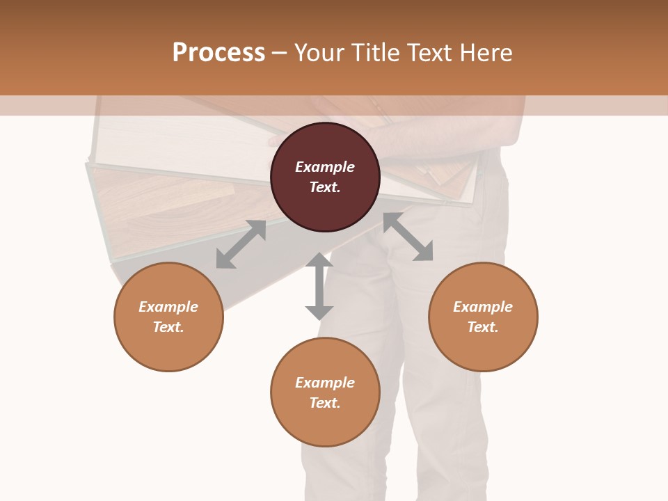 Wood Floor Home PowerPoint Template