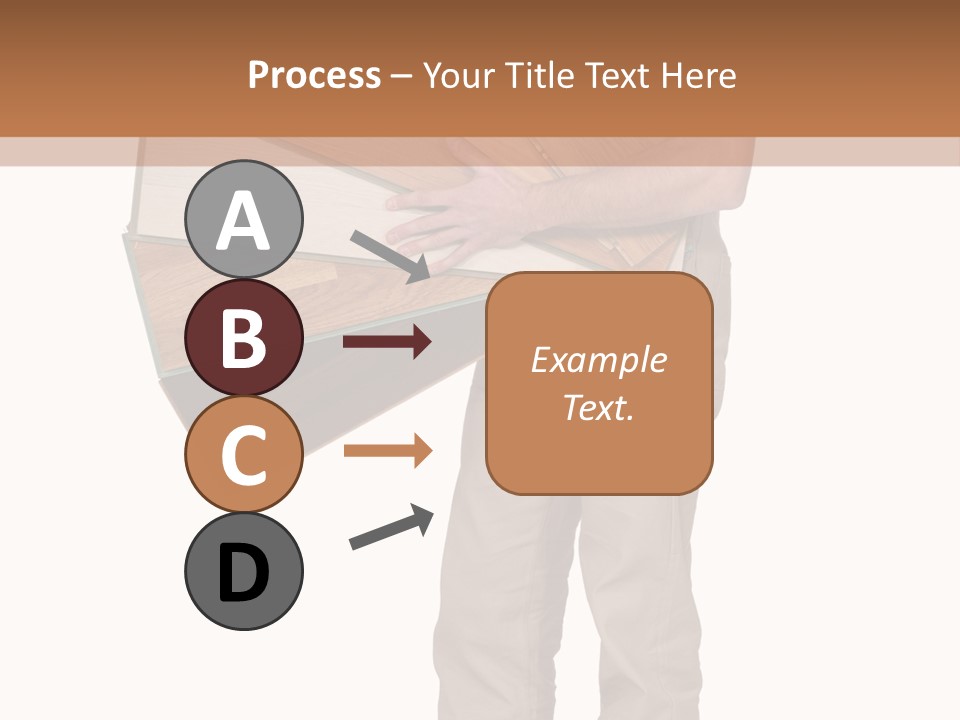Wood Floor Home PowerPoint Template