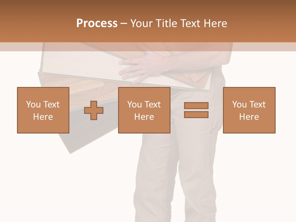 Wood Floor Home PowerPoint Template