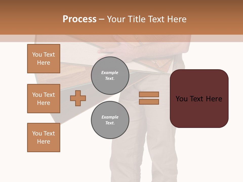 Wood Floor Home PowerPoint Template
