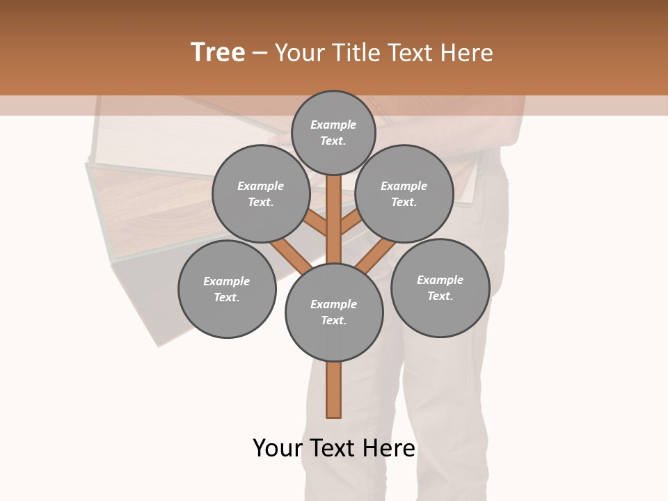 Wood Floor Home PowerPoint Template