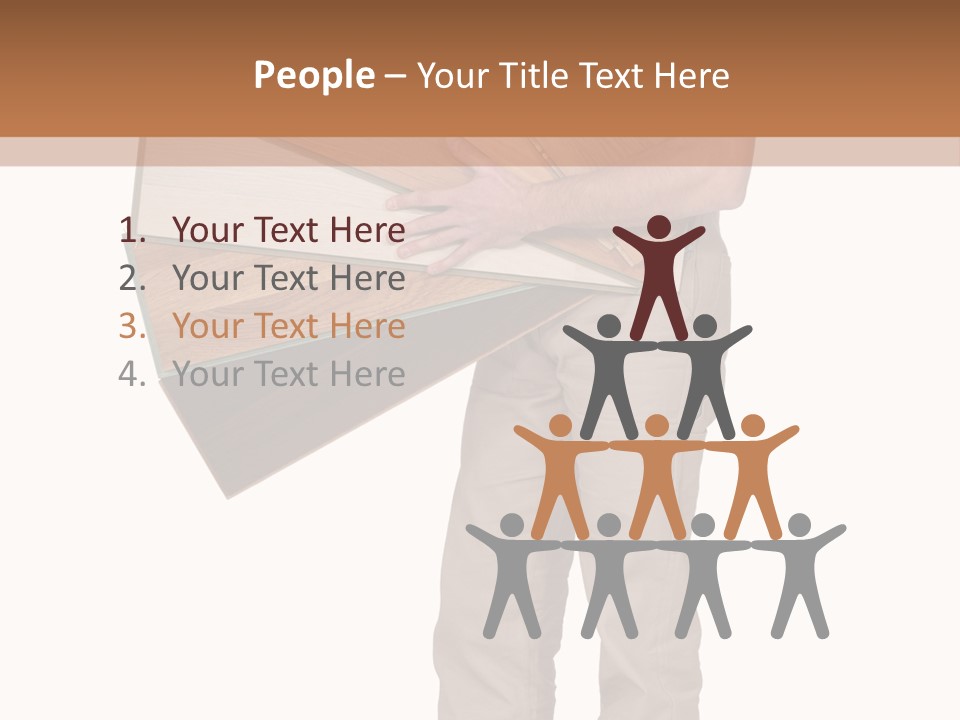 Wood Floor Home PowerPoint Template