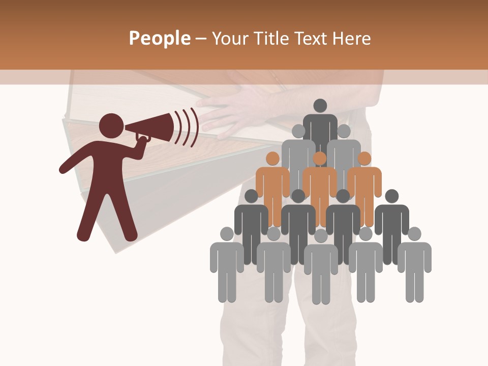 Wood Floor Home PowerPoint Template