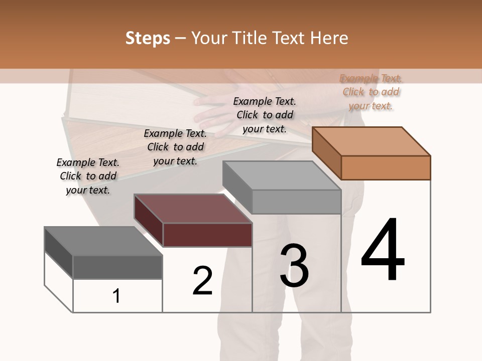 Wood Floor Home PowerPoint Template