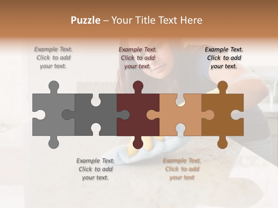 Homey Cooker Cleaning Agents PowerPoint Template