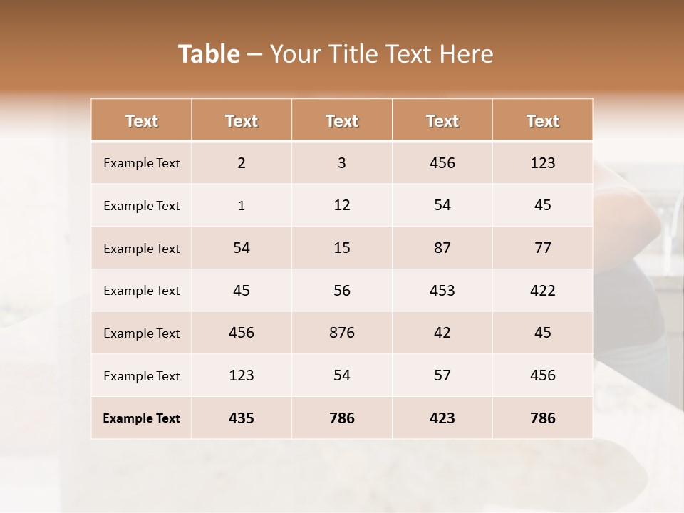 Homey Cooker Cleaning Agents PowerPoint Template