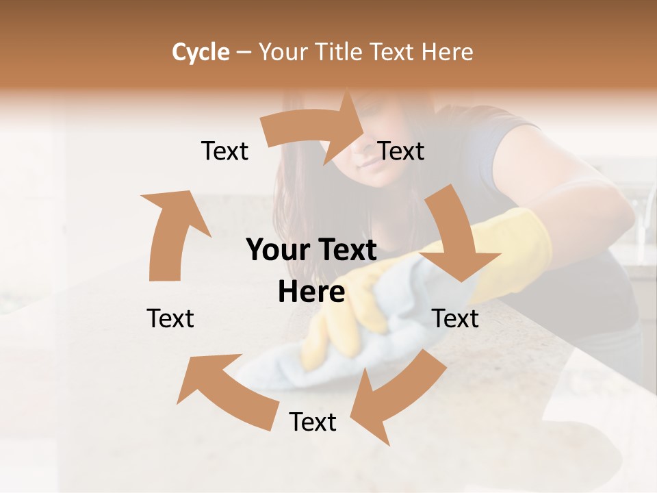 Homey Cooker Cleaning Agents PowerPoint Template