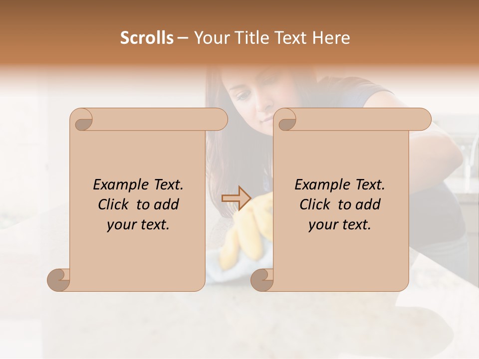 Homey Cooker Cleaning Agents PowerPoint Template