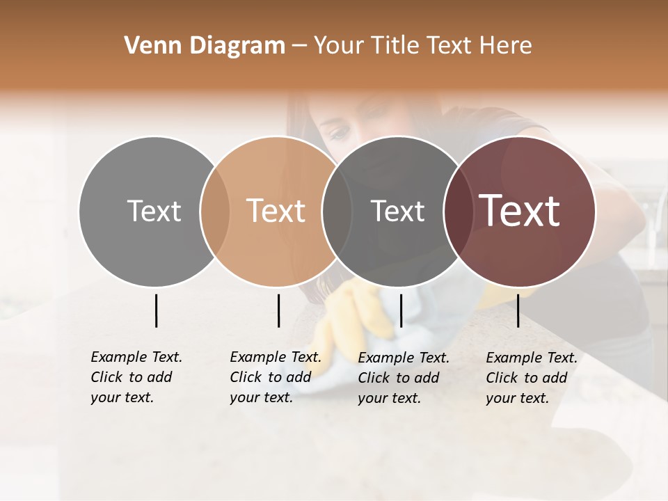 Homey Cooker Cleaning Agents PowerPoint Template