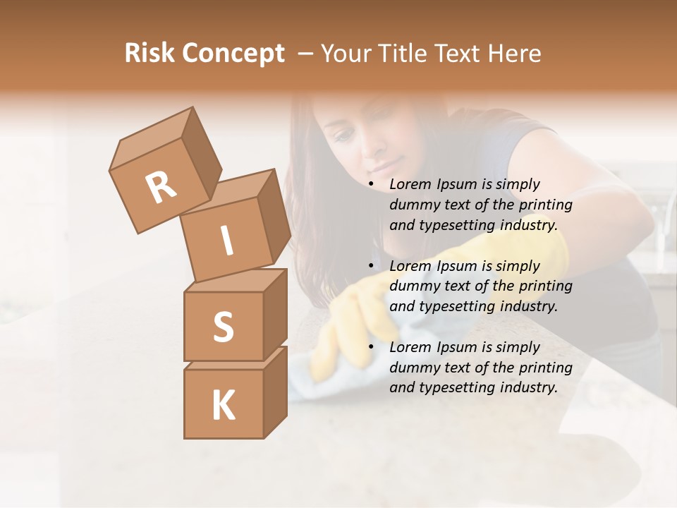 Homey Cooker Cleaning Agents PowerPoint Template