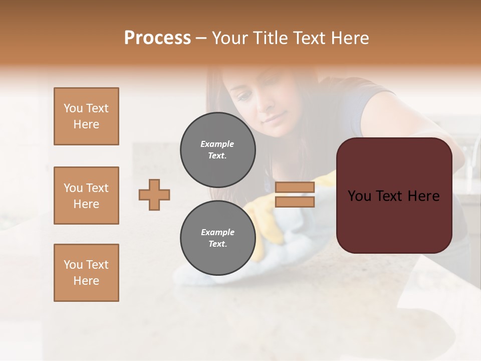 Homey Cooker Cleaning Agents PowerPoint Template