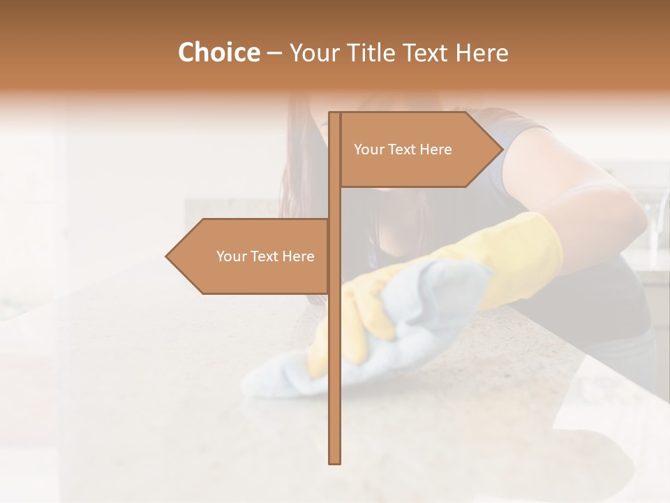 Homey Cooker Cleaning Agents PowerPoint Template