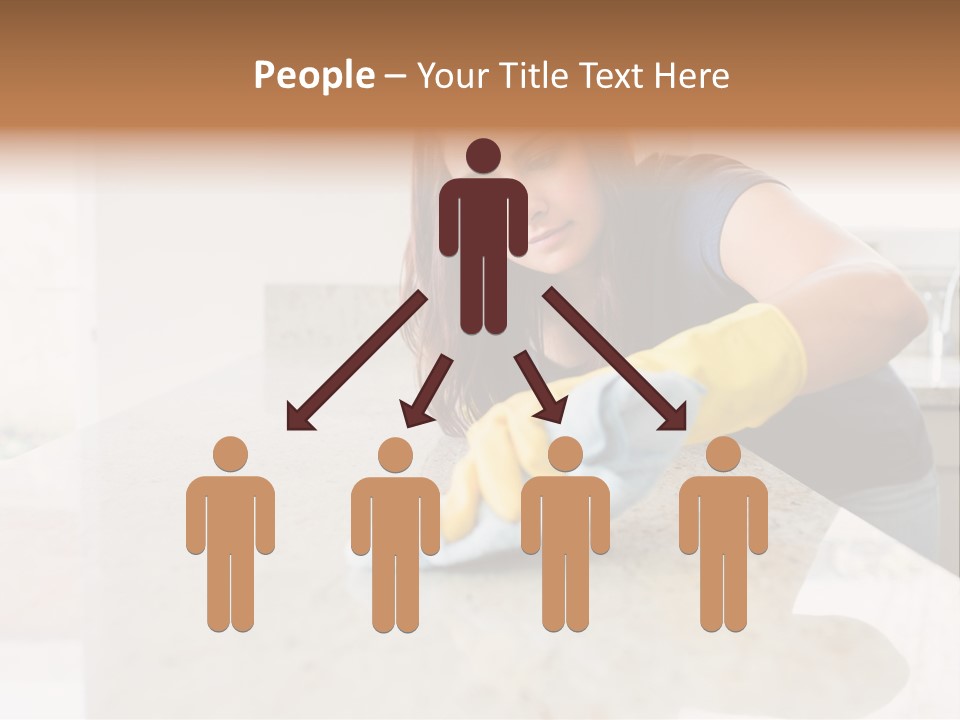 Homey Cooker Cleaning Agents PowerPoint Template