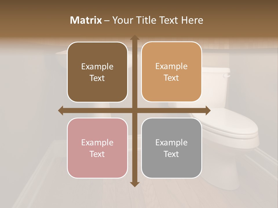 Lavatory Towel Rack PowerPoint Template