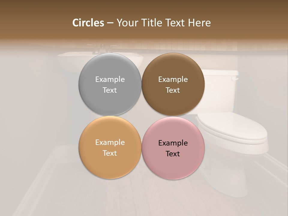 Lavatory Towel Rack PowerPoint Template