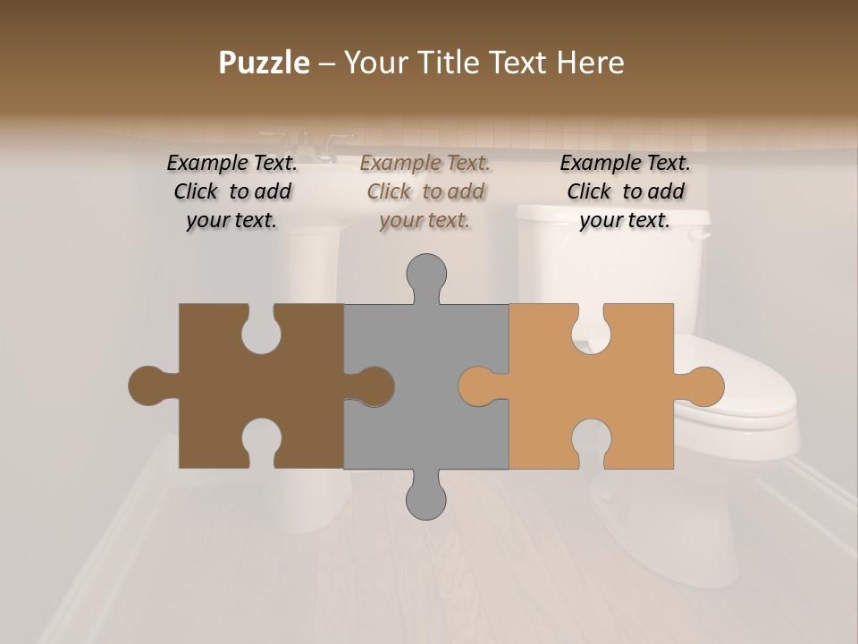 Lavatory Towel Rack PowerPoint Template