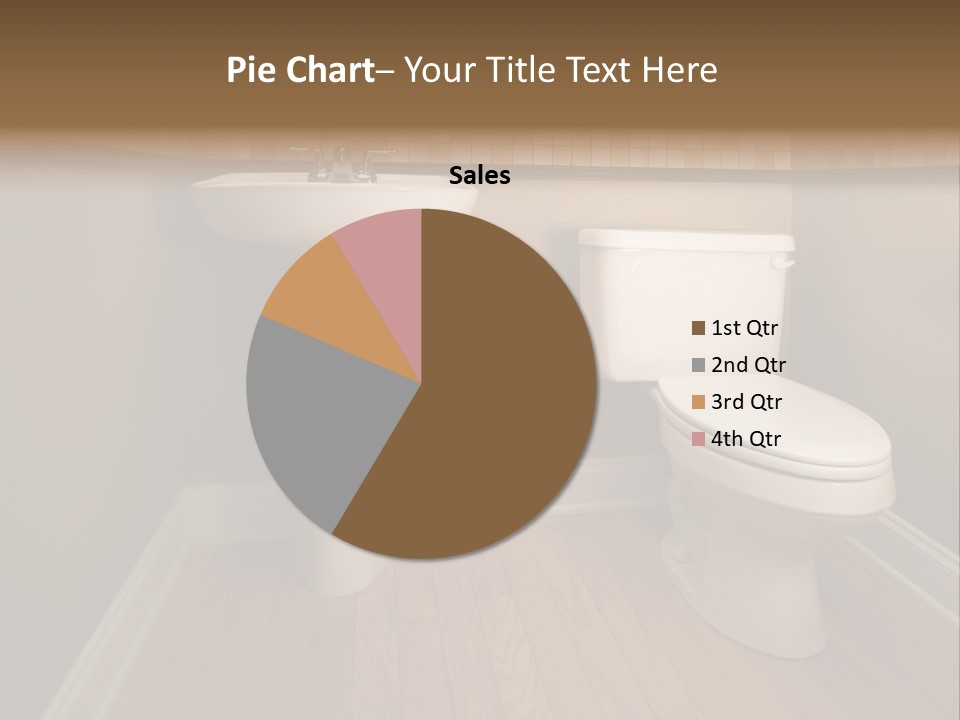 Lavatory Towel Rack PowerPoint Template