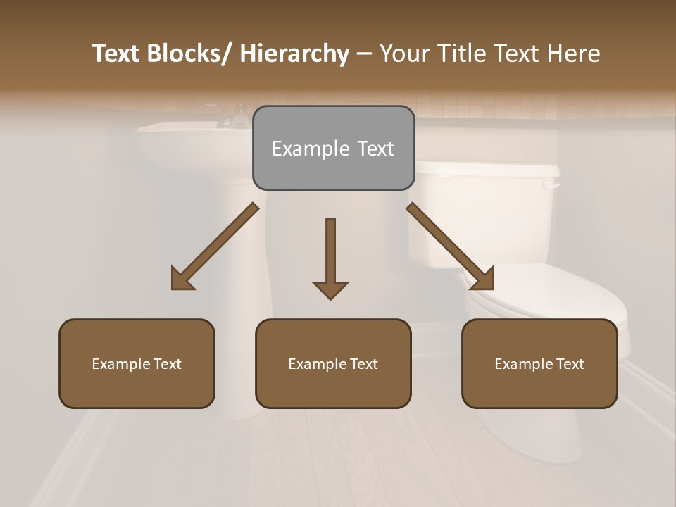 Lavatory Towel Rack PowerPoint Template