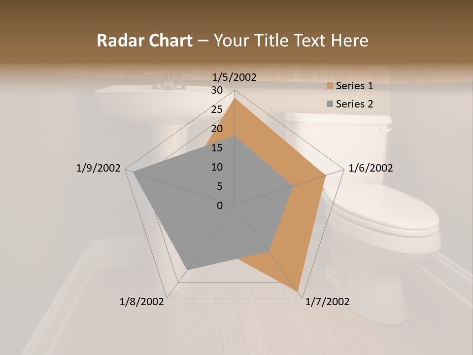 Lavatory Towel Rack PowerPoint Template