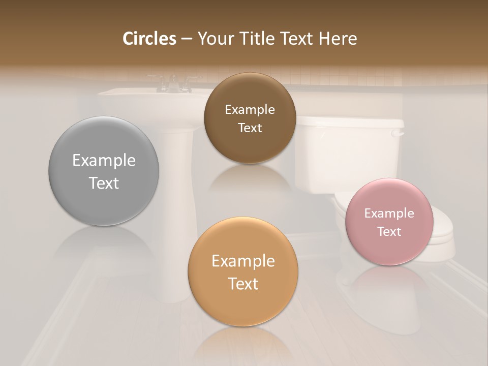 Lavatory Towel Rack PowerPoint Template