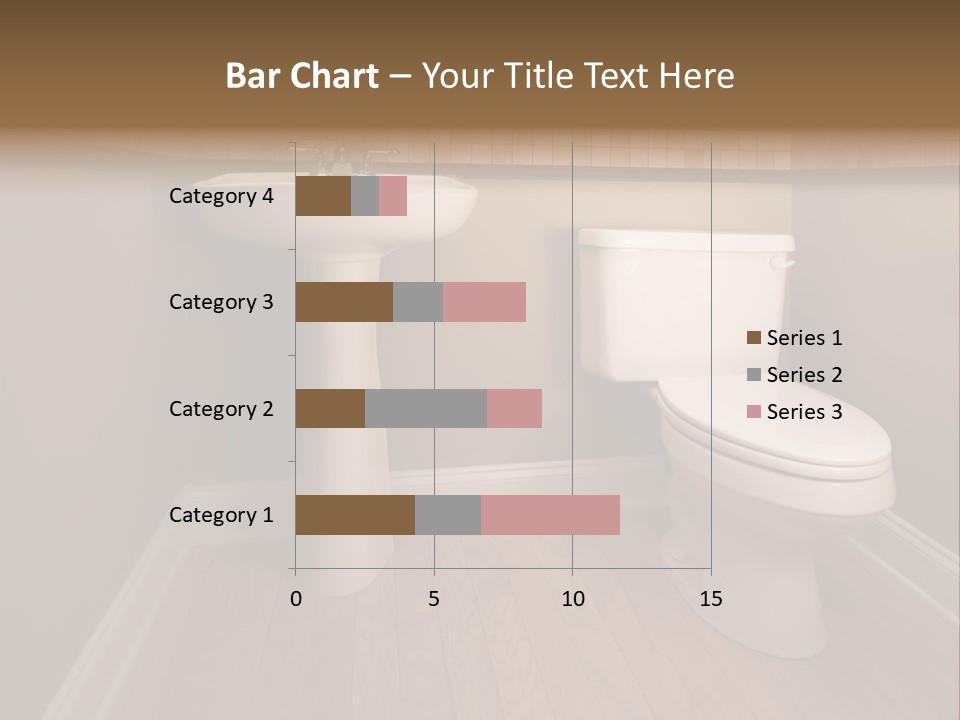 Lavatory Towel Rack PowerPoint Template