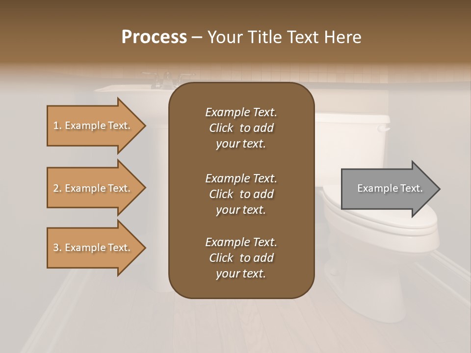 Lavatory Towel Rack PowerPoint Template
