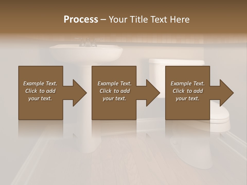 Lavatory Towel Rack PowerPoint Template