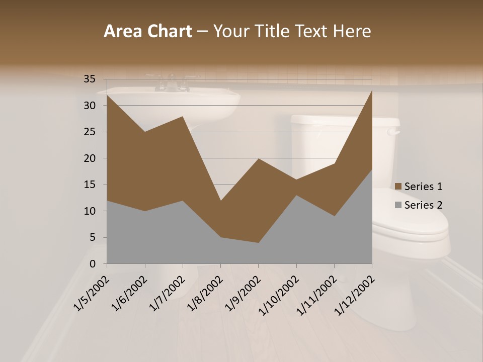 Lavatory Towel Rack PowerPoint Template