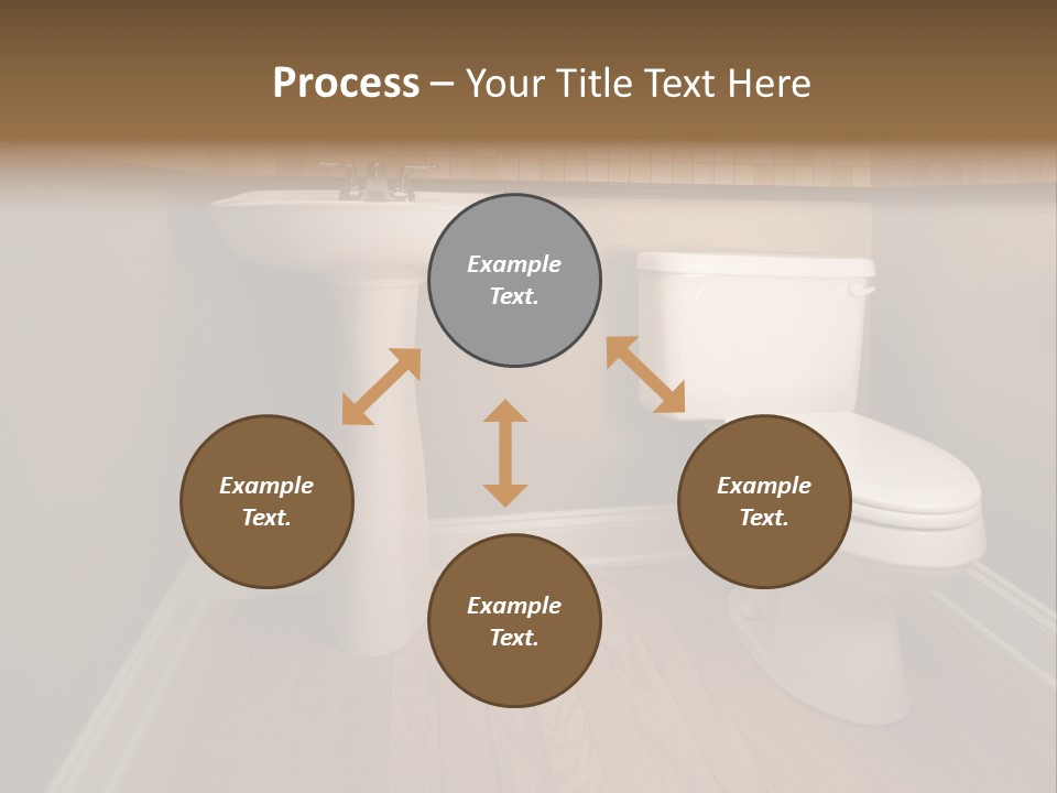 Lavatory Towel Rack PowerPoint Template