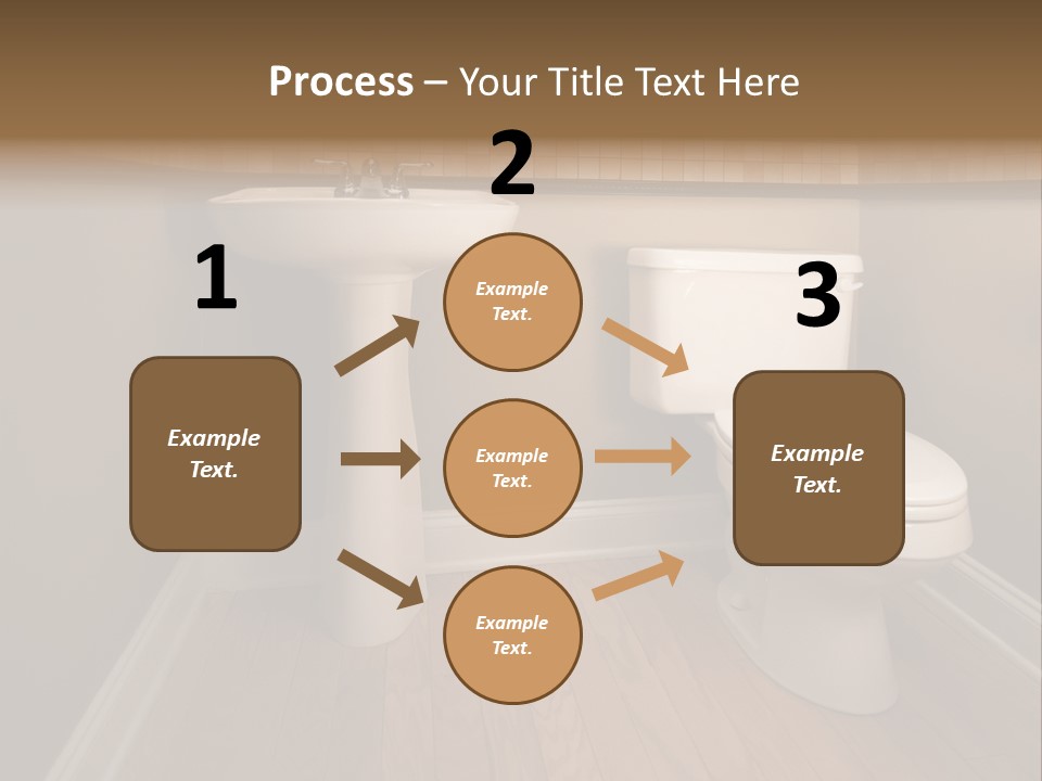 Lavatory Towel Rack PowerPoint Template