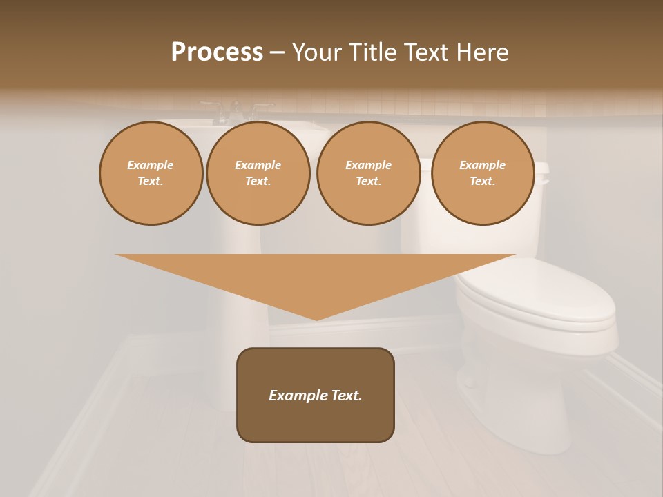 Lavatory Towel Rack PowerPoint Template