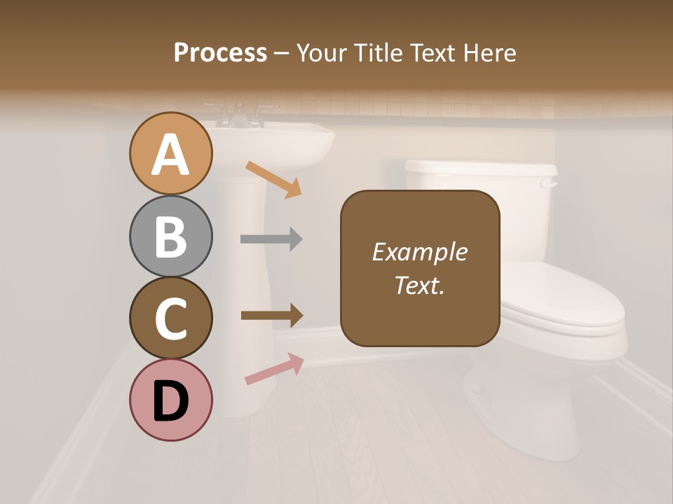 Lavatory Towel Rack PowerPoint Template