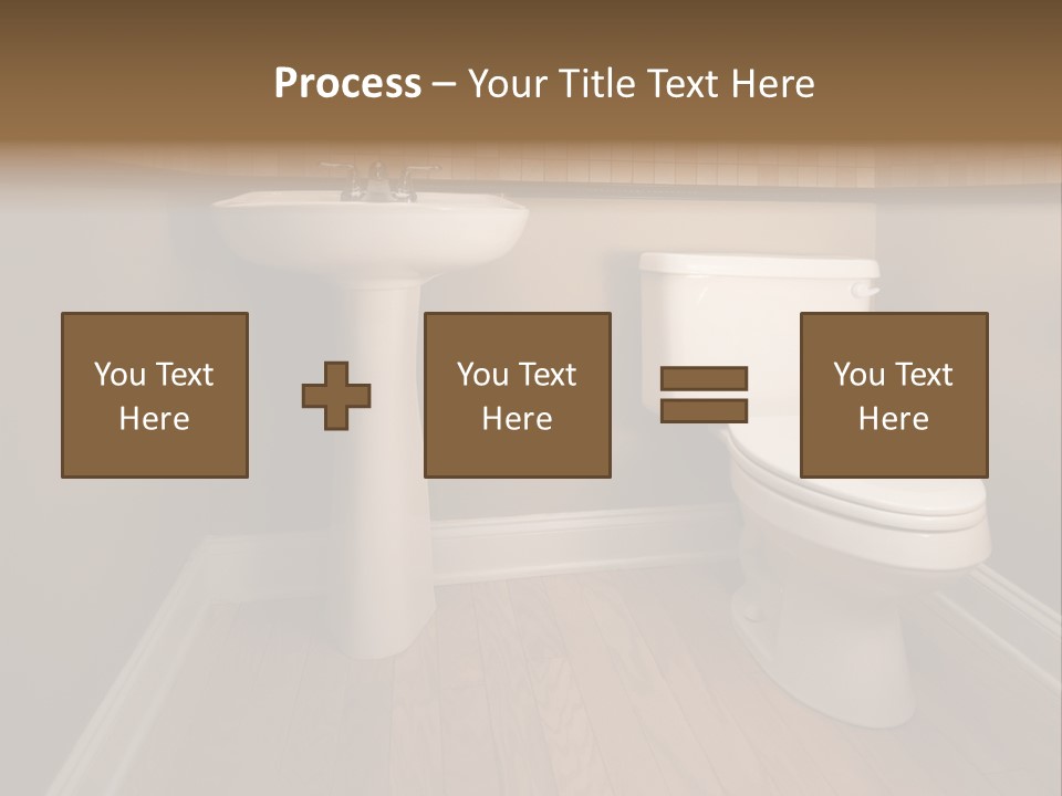 Lavatory Towel Rack PowerPoint Template