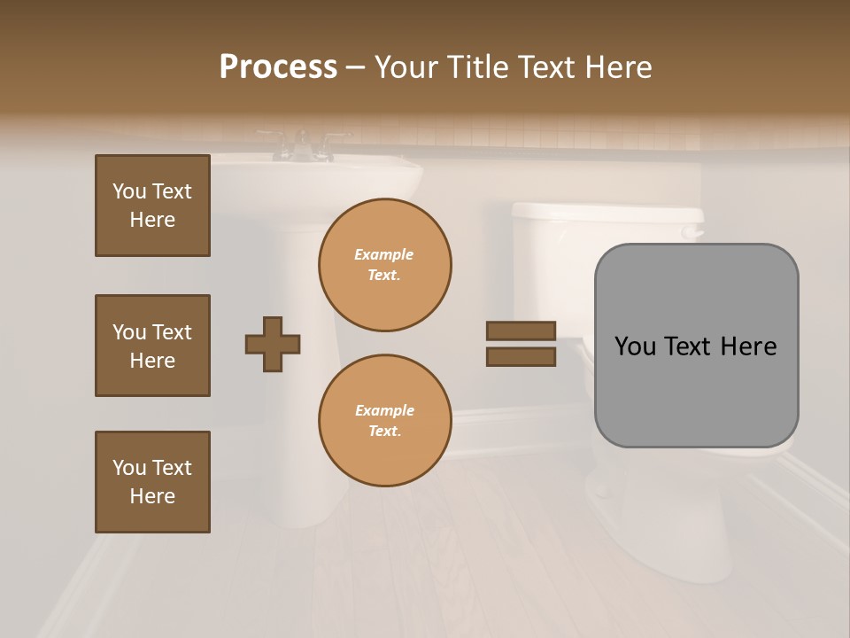 Lavatory Towel Rack PowerPoint Template
