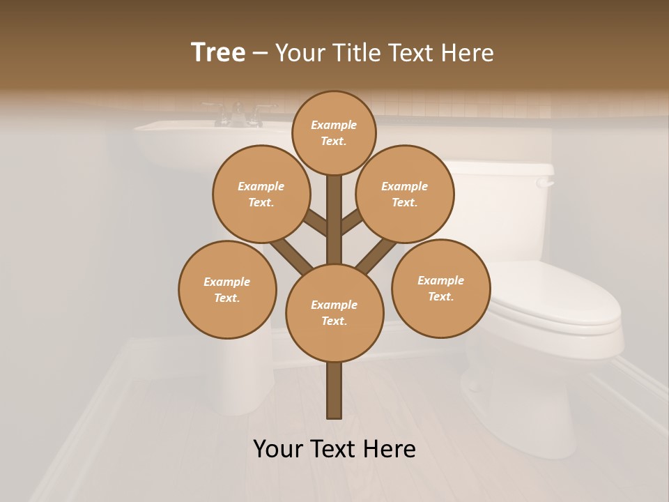 Lavatory Towel Rack PowerPoint Template