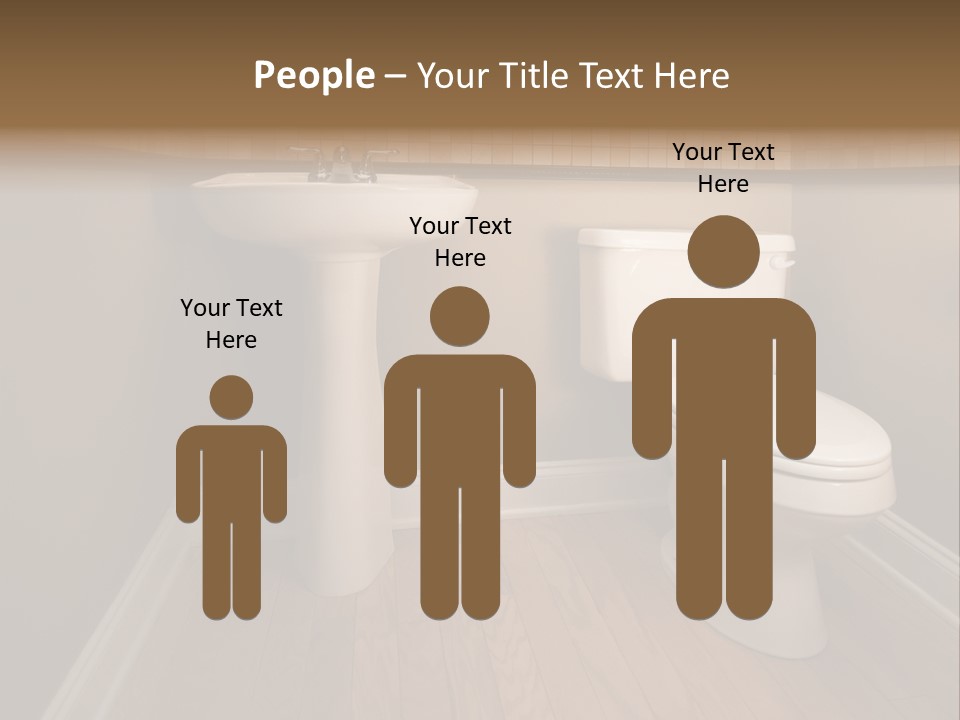 Lavatory Towel Rack PowerPoint Template