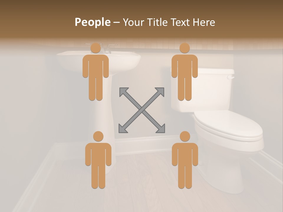 Lavatory Towel Rack PowerPoint Template