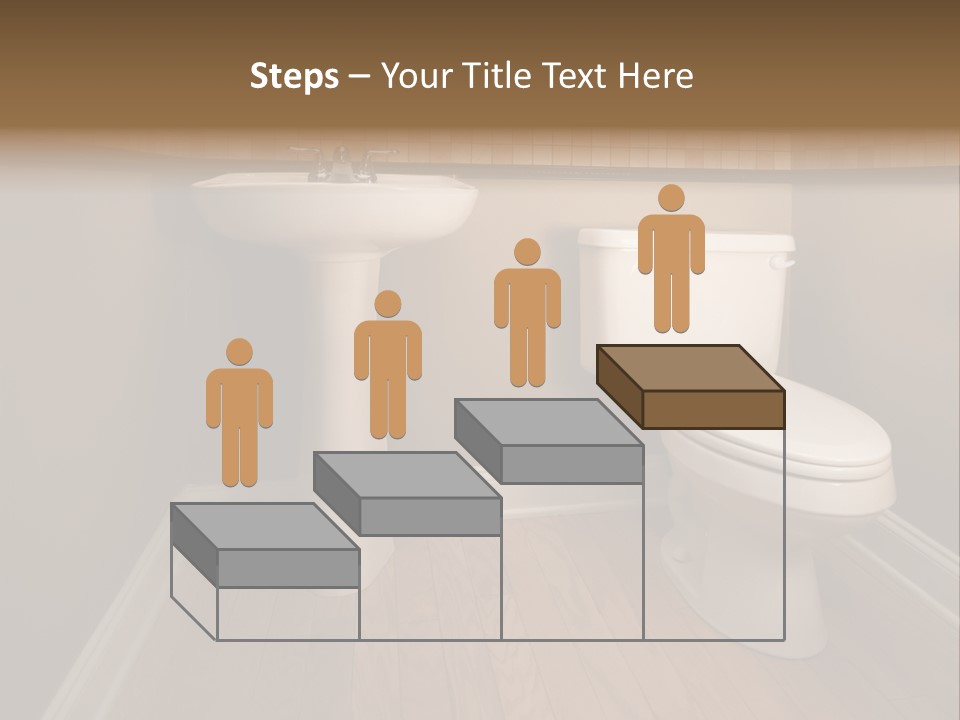 Lavatory Towel Rack PowerPoint Template