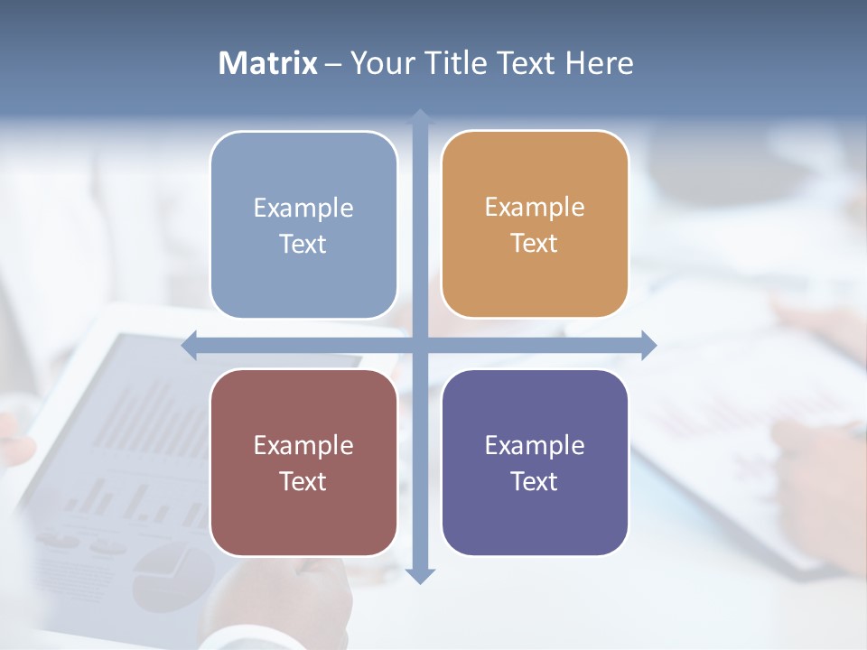 Hand Technology Collar PowerPoint Template
