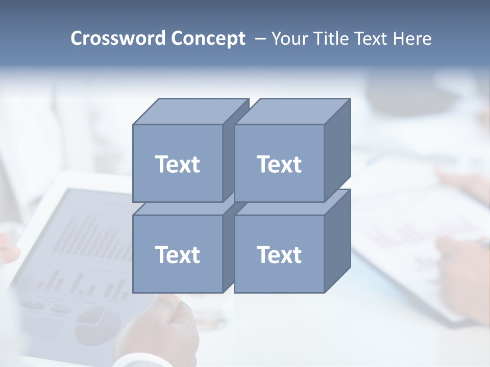 Hand Technology Collar PowerPoint Template
