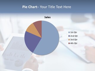 Hand Technology Collar PowerPoint Template